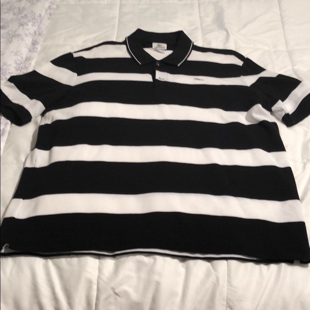 Lacoste polo size 6